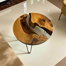 Klare epoxidharz runde - klare, holz