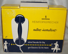 Siemens Heimfernsprecher selbst instaliert, 60er Jahre in OVP