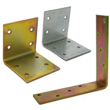 Balkenwinkel 30 - 180 mm Stuhlwinkel Möbelwinkel Winkel Winkelverbinder gelb CE