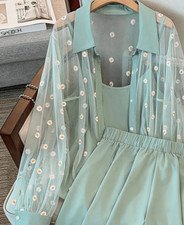 Damen sommer set 3teilig - damen, sommer-set