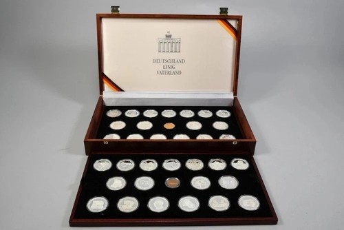 Sammlung silbermünzen - sammlung,