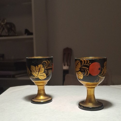 Vintage handbemalte