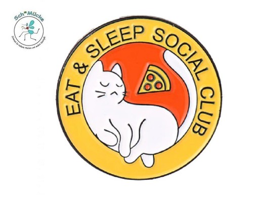Anstecker katze schlaf essen - katze,