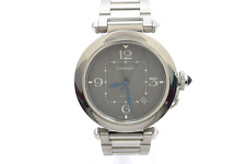 Pasha de Cartier  (Ref.WSPA0026 )  Stahl Steel Saphir Uhr Luxus FULLSET