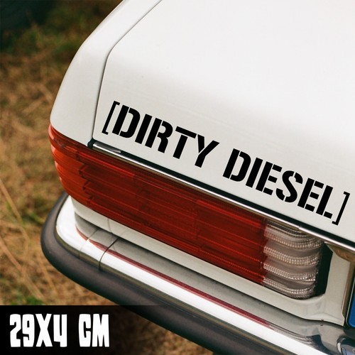 Auto aufkleber dirty diesel - "dirty, diesel"