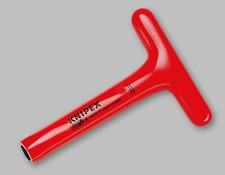 Knipex VDE Steckschlüssel Mit T-Griff  Sechskant SW 8 mm DIN EN 60900