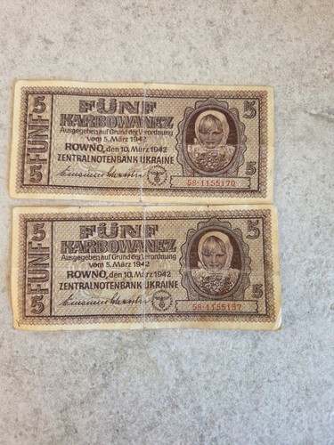 Banknote karbowanez rowno - banknote,