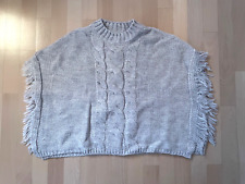 1 Poncho Gr. 152 in beige/grau von Zara
