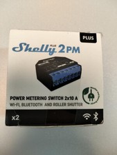 Shelly Plus 2PM | Wlan & Bluetooth 2 Kanäle Smart Relais Schalter | Rol