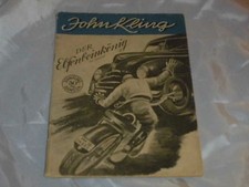 JOHN  KLING  , Band 24 , 1951 , Kriminal - Romanheft , selten , Sammler-Exemplar