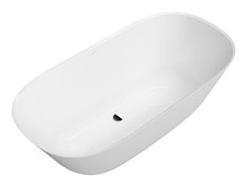 Villeroy & Boch Theano Freistehende Badewanne 1550 x 750 mm - Stone White