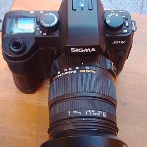 Sigma sd9 dslr - sd9, schwarz