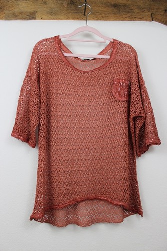 Netz shirt mit - *, l