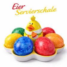 Eierbecher Eier Servierschale