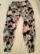 Damen Sommer Stoffhose