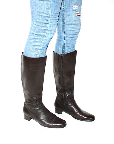 Vintage stiefel langschaft - vintage,