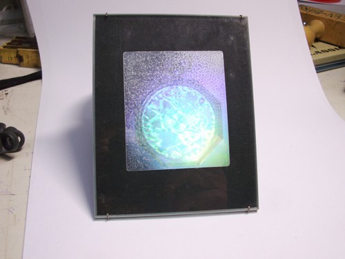 Hologramm mit rahmen uhr - 1,