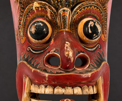 Große dämonen maske sri - große,