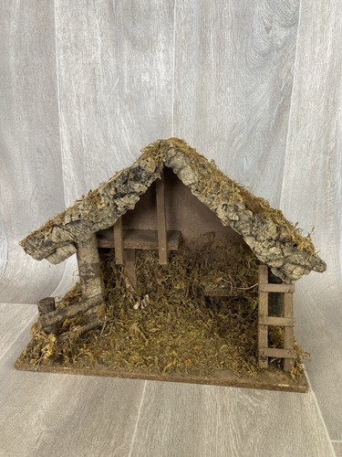 Handarbeit krippenstall holz - krippenstall,