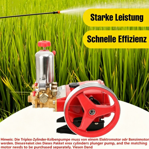 Hochdruck dreizylinder pumpe - dreizylinder,