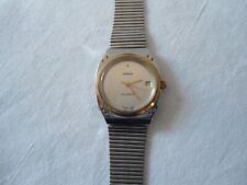 Ruhla Quartz Herrenuhr Edelstahlarmband Made in GDR Zeit Exportmodell