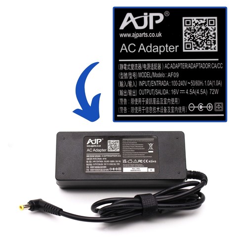 Original ajp netzteil - w,