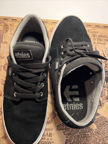 Etnies barge black white - ls, black/white