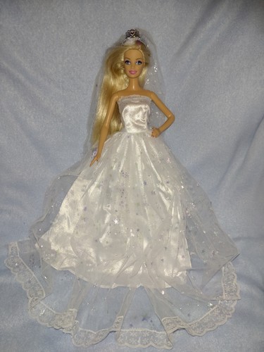 Barbie puppen kleid wedding - puppen,