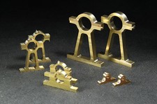 2x Lagerböcke vorgefräst Modellbau Flammenfresser Stirlingmotor Dampfmaschine