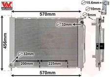 VAN WEZEL 4300M499 Kühler