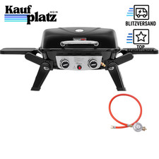 Tragbarer Gasgrill 2-Brenner 5