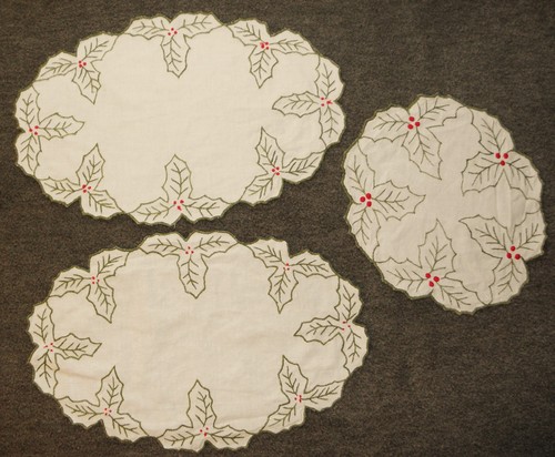 Weihnachtliche platzdeckchen - 3,