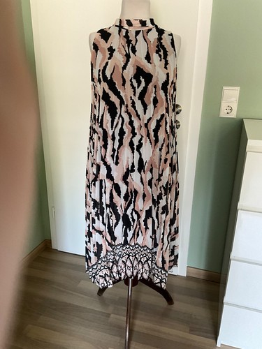 Plissee kleid ärmellos - plissee-kleid,