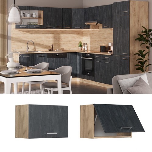 Hängeschrank line schwarz - hängeschrank, r-line