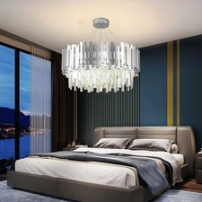 Silber Modern Rund Kristall