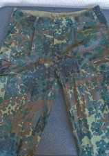 Bundeswehr Feld-Hose Flecktarn Bauchumfang: 46 cm Beinlänge: 72 cm flecktarn