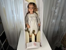 Künstlerpuppe Hildegard Günzel Resin Puppe Bärbel 76 cm. Top Zustand