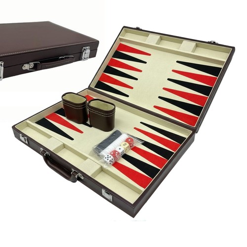 Backgammon koffer brettspiel - koffer,