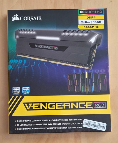 Corsair vengeance rgb 16gb - corsair,