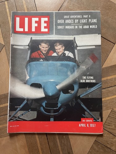 Life magazine april 1957 - life,