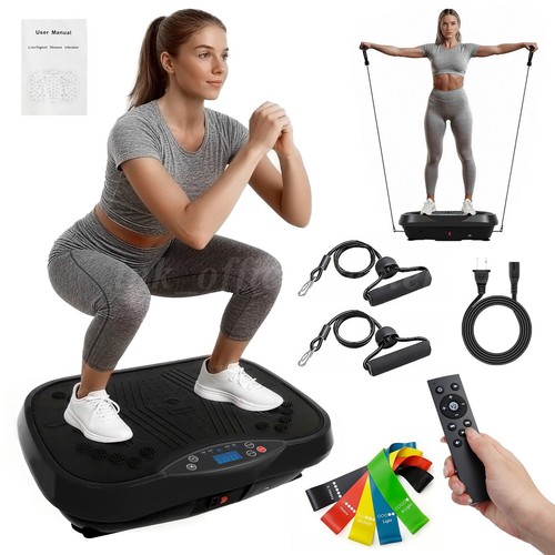 Vibration plate exercise - vibration,
