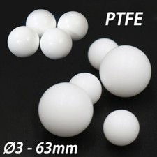 Ø3mm-63mm Weiß PTFE Kugeln