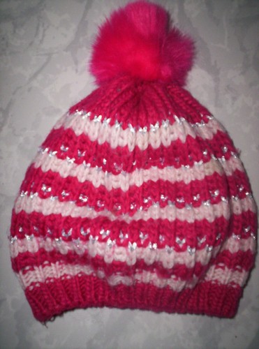 Süße strickmütze mit - strickmütze,