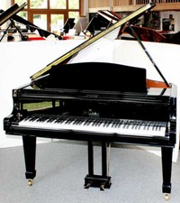 Flügel Klavier Seiler 170, schwarz poliert, Nr. 116819, 5 Jahre Garantie