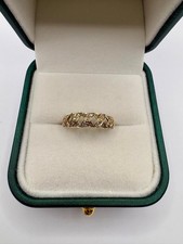 Diamantring 9 kt Gold