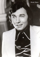 KAREL GOTT Autogramm Karte
