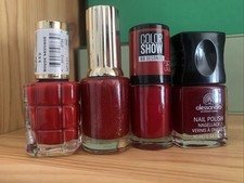 Nagellack Set Rot 4 Stück
