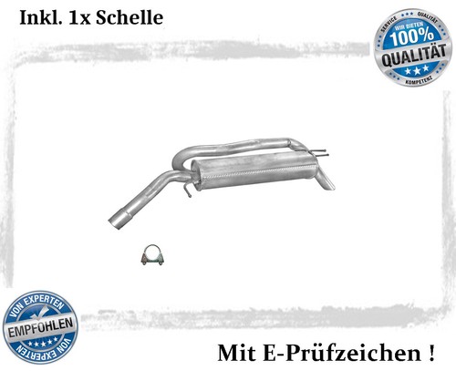 Endschalldämpfer für fiat - endschalldämpfer,