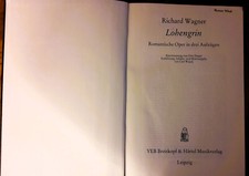 Klavierauszug Lohengrin
