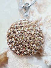 Hübsche glitzer kette mit - glitzer,